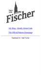 Mobile Screenshot of mattfischer.com